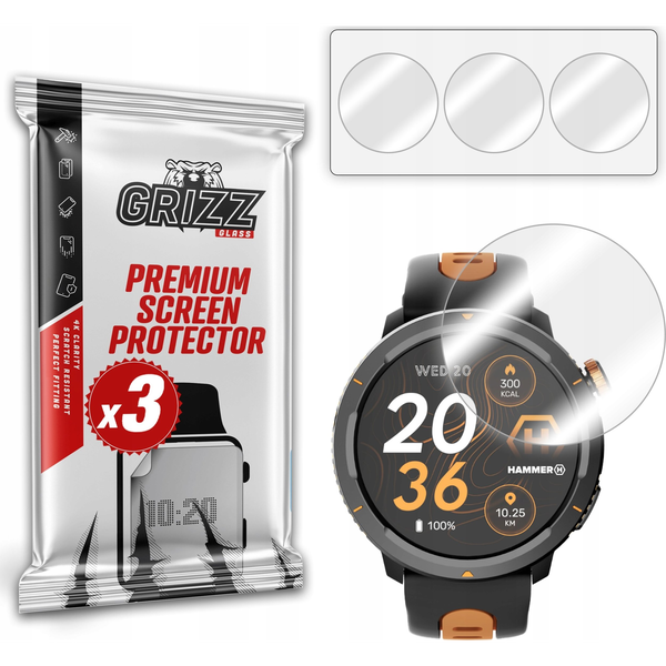 Folia hydrożelowa GrizzGlass Hydrofilm do Hammer Watch 2 Lite