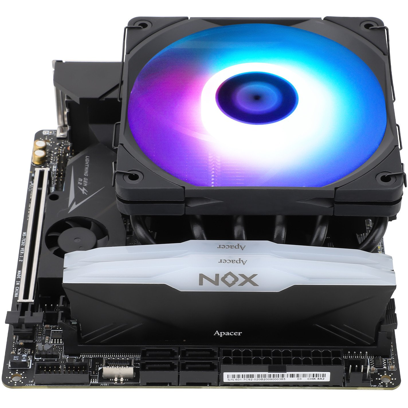 Thermalright AXP120-X67 Low Profile processzor hűtő 120mm 67mm (AXP120-X67-B-ARGB)