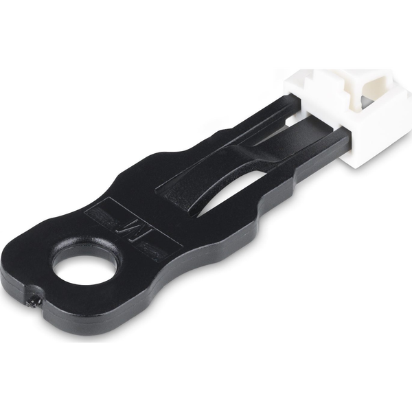StarTech.com RJ45LOCKANDKEY portblokering Portblokering + nøgle RJ-45 Sort, Hvid 10 stk