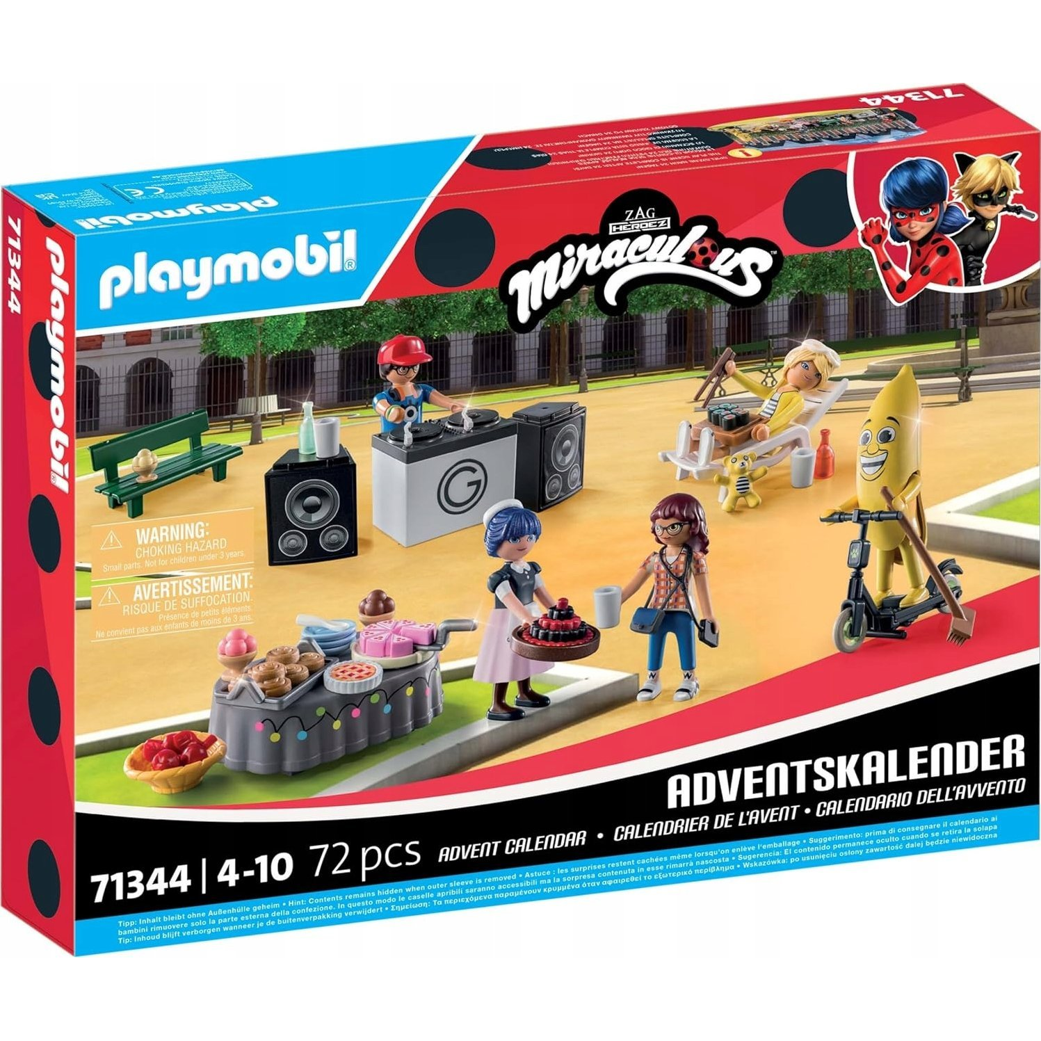 Playmobil 71344 Miraculous - Piknik Párizsban Adventi Kalendárium 2024 (71344)