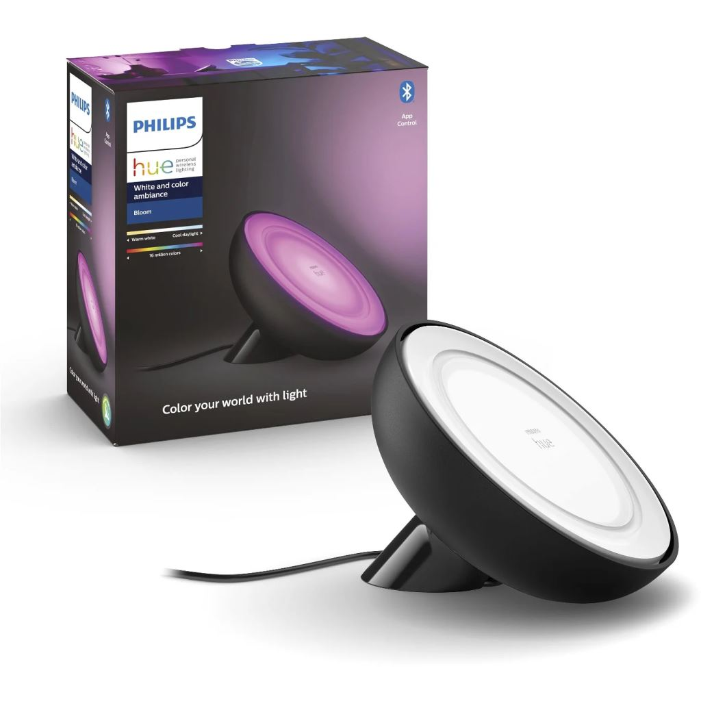 Philips Hue Bloom v2 LED lámpa fekete (929002376001) (929002376001)