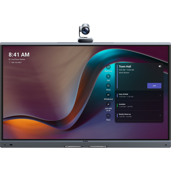 Yealink MeetingBoard Pro 190,5 cm (75") 3840 x 2160 Pixel LCD 802.11a, 802.11b, 802.11g, Wi-Fi 4 (802.11n), Wi-Fi 5 (802.11ac), Wi-Fi 6 (802.11ax) Bluetooth