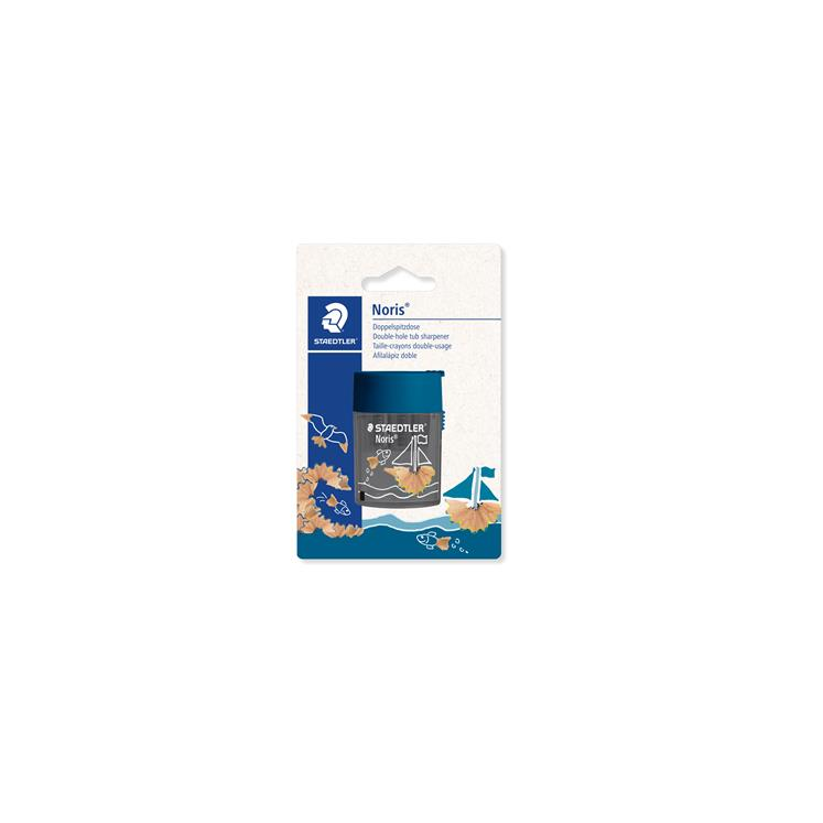 Staedtler Noris 512 Kétlyukú Kézi hegyező - Fekete/Mintás (512 003BK)