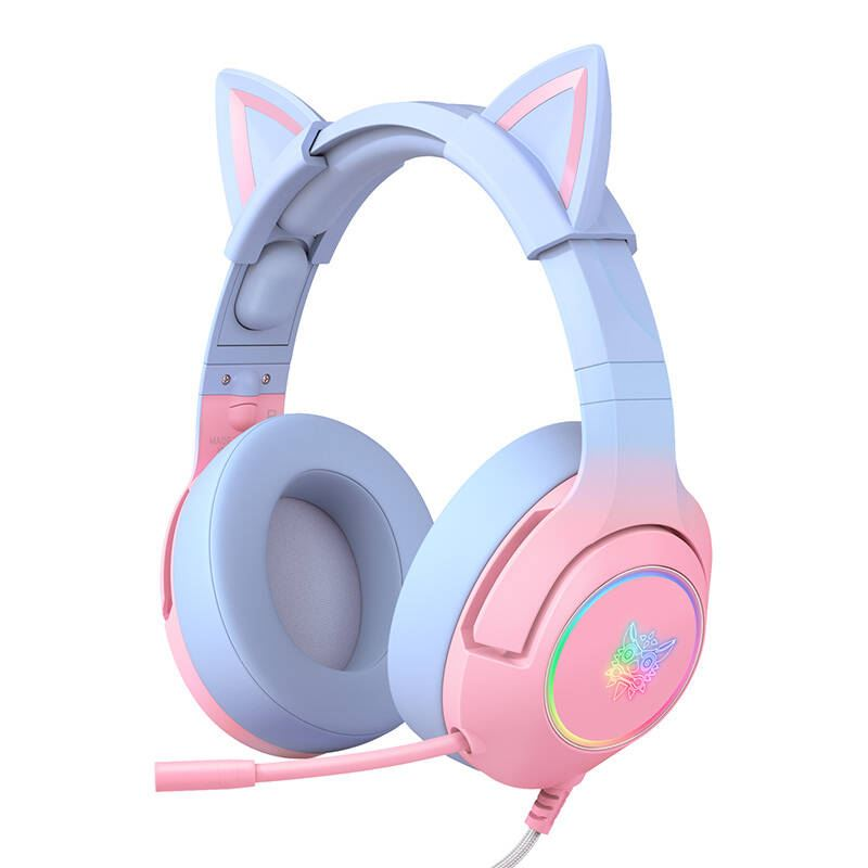 ONIKUMA K9 7.1 gaming headset kék-rózsaszín (K9 7.1 Pink Blue) (K9 7.1 Pink Blue)