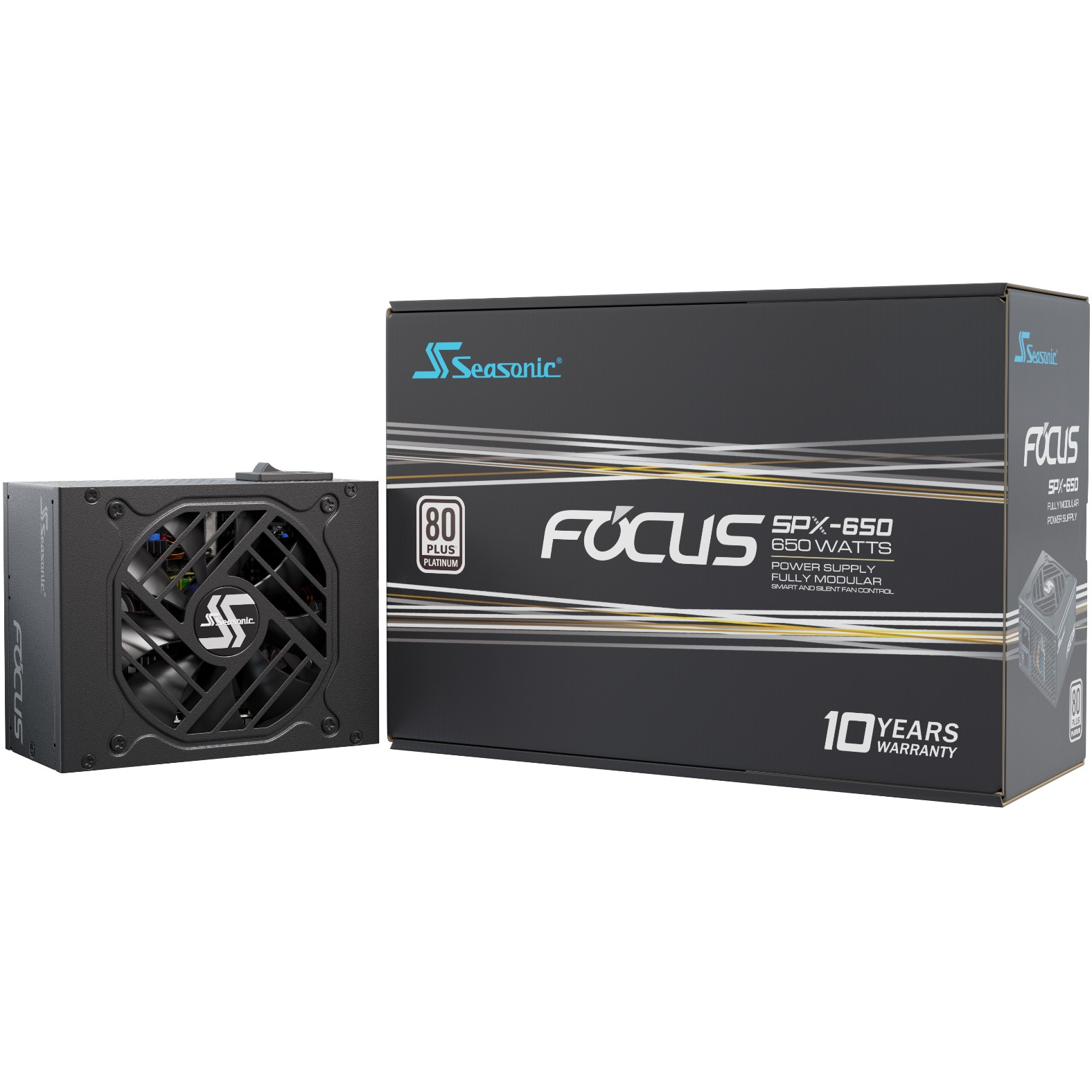 Seasonic Focus SPX SFX desktop tápegység 650W 80+ Platinum BOX (FOCUS-SPX-650)