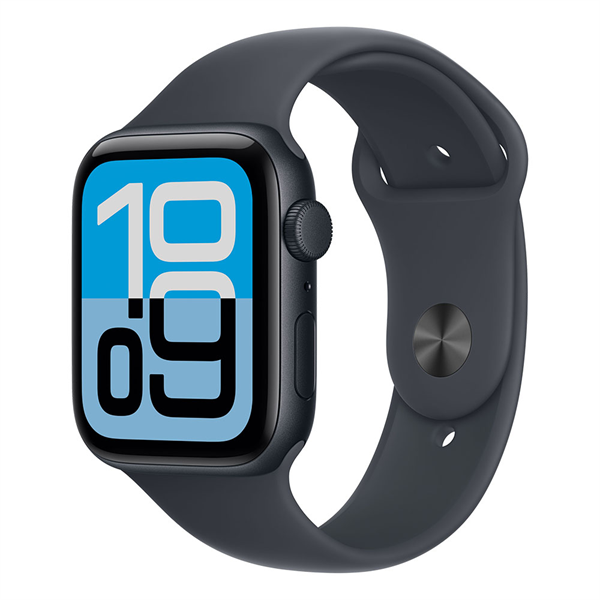 Apple Watch SE3 GPS 44mm éjfekete alumínium sportszíj M/L