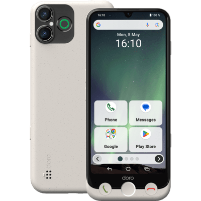 Doro Aurora A30 Okostelefon 128GB Bone (380536)
