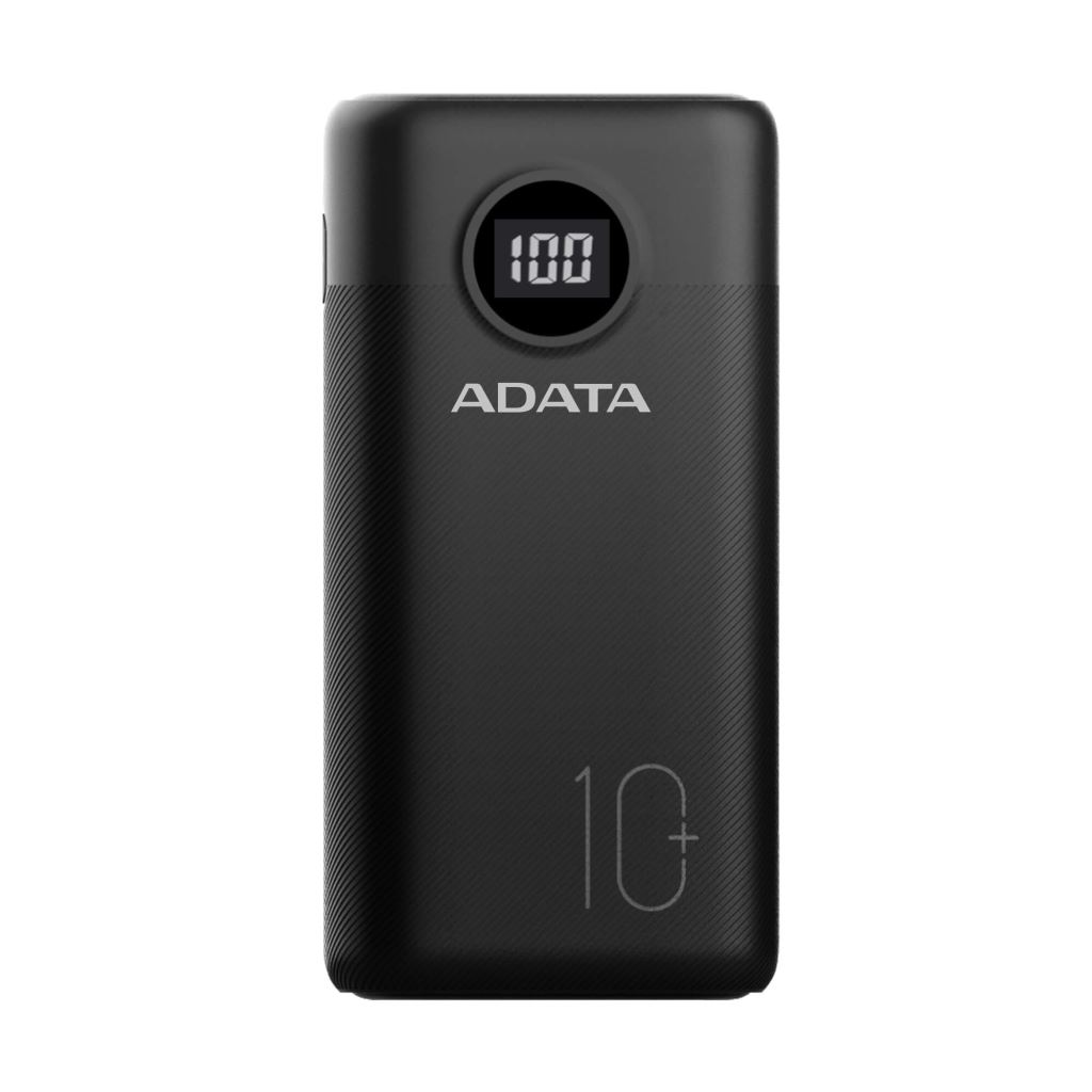 ADATA P10000QCD Power Bank 10000mAh fekete (AP10000QCD-DGT-CBK) (AP10000QCD-DGT-CBK)