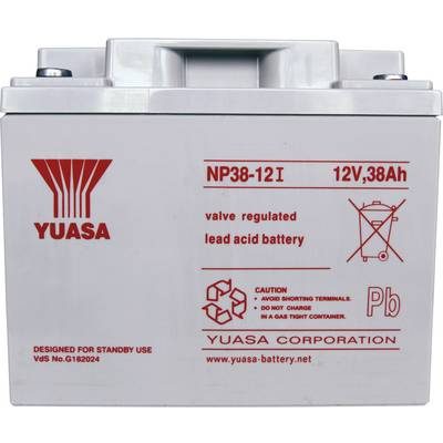 Akumulátor 38Ah/12V NPL38-12l YUASA AGM na 10rokov