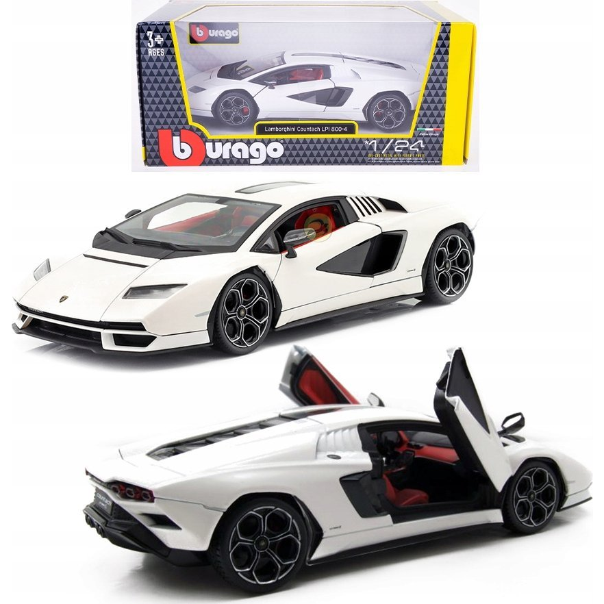 Bburago Lamborghini Countach LPI 800-4 1:24 Autómodell (4893993211029)