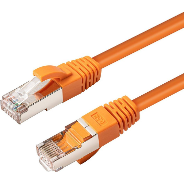  MicroConnect CAT6A S/FTP 2m Orange LSZH