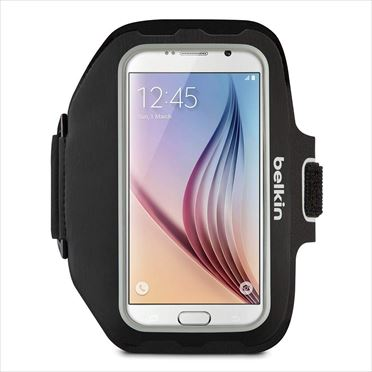 Belkin Sport-Fit Plus Galaxy S5/S6/S7 karpánt tok fekete (F7M007btC00) (F7M007btC00)