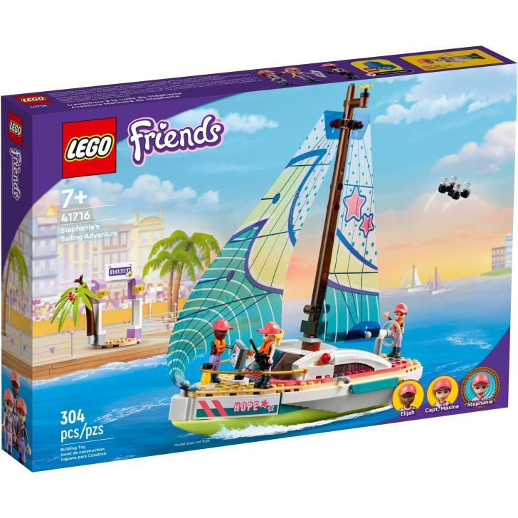 LEGO® Friends - Aventura nautica a lui Stephanie 41716, 304 piese