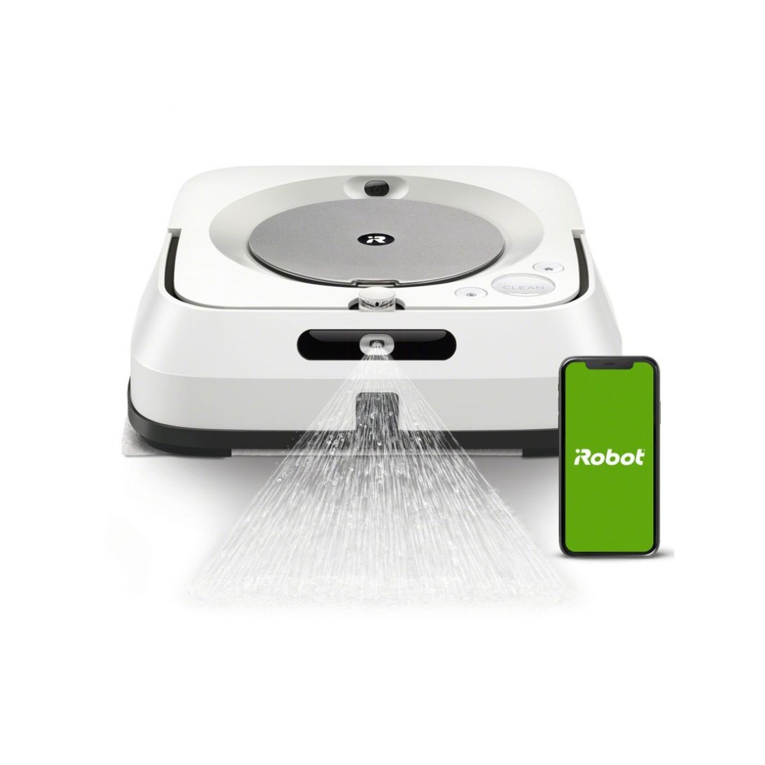 iRobot Braava jet M6 m6134 Felmosó Robot 0,45L - Fehér (M6134)