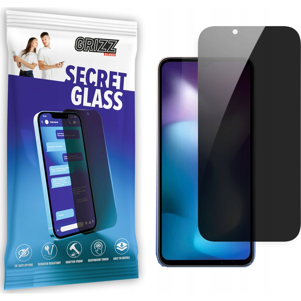  GrizzGlass Szkło prywatyzujące GrizzGlass SecretGlass Xiaomi Redmi 9 Activ