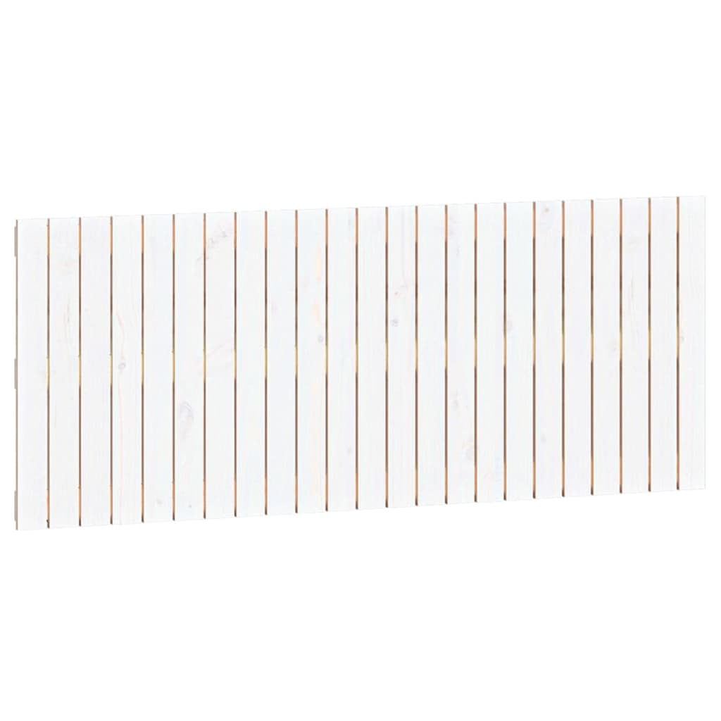 fehér tömör fenyőfa fali fejtámla 147 x 3 x 60 cm (824844)