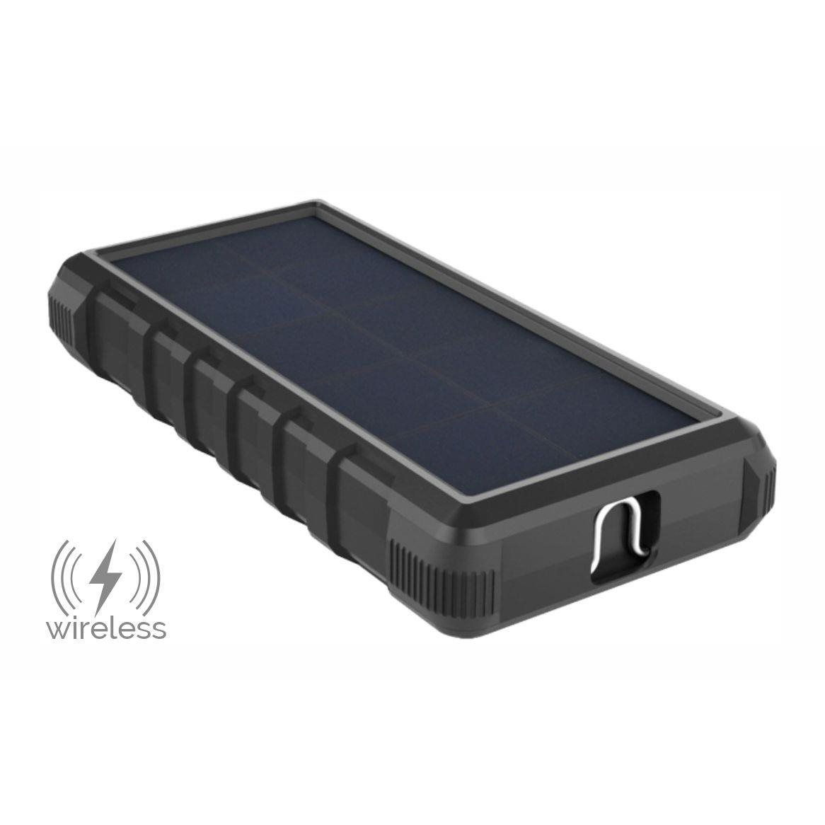 VIKING W24W Napelemes Power Bank 24000mAh Vezeték nélküli töltés (VIKING W24W 24000mAh)