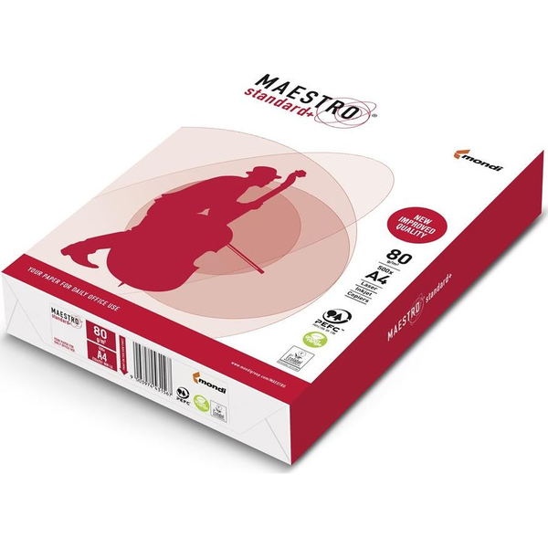 Mondi Papier ksero Maestro Stadard Plus A4 80g 500 arkuszy