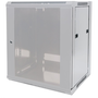 Intellinet 711944 шкаф за монтиране на апаратура 15U Поставка монтирана в стена Сив