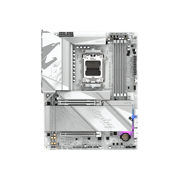 GIGABYTE X870 AORUS ELITE X3D ICE AMD X870 Socket AM5 ATX