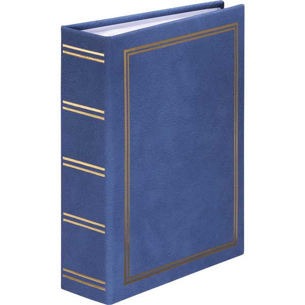 Hama London album fotografico e portalistino Blu 100 fogli 13 x 18 Rilegatura all'inglese