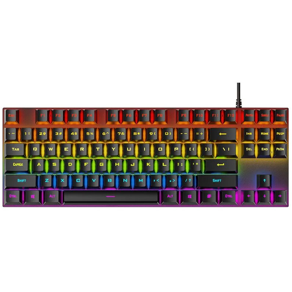 RoGer K80 Gaming Wired Mechanical Keyboard RGB / USB