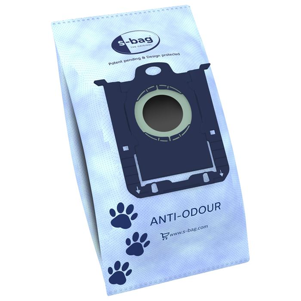 Комплект торби за прахосмукачка Electrolux E203S s-bag® Anti-Odour, 4 броя