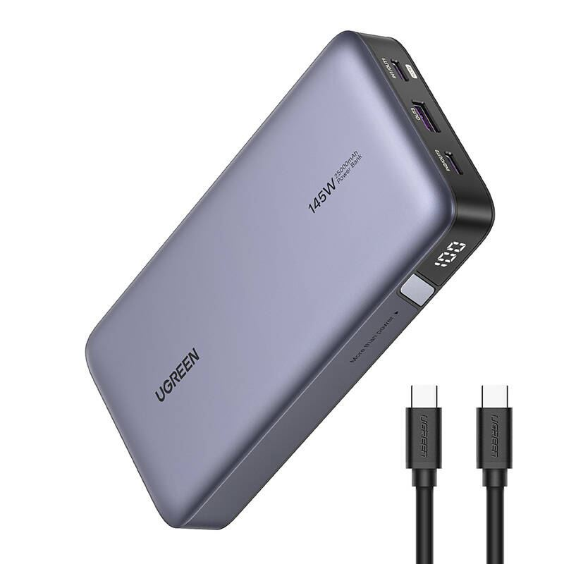 UGREEN PB205 Power Bank 25000mAh szürke (90597A) (90597A)