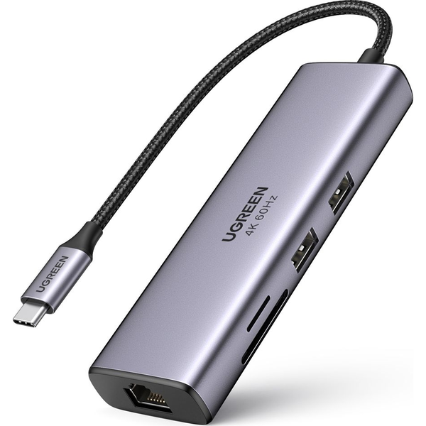 Ugreen 7 Az 1-ben Többfunkciós HUB USB Type-C