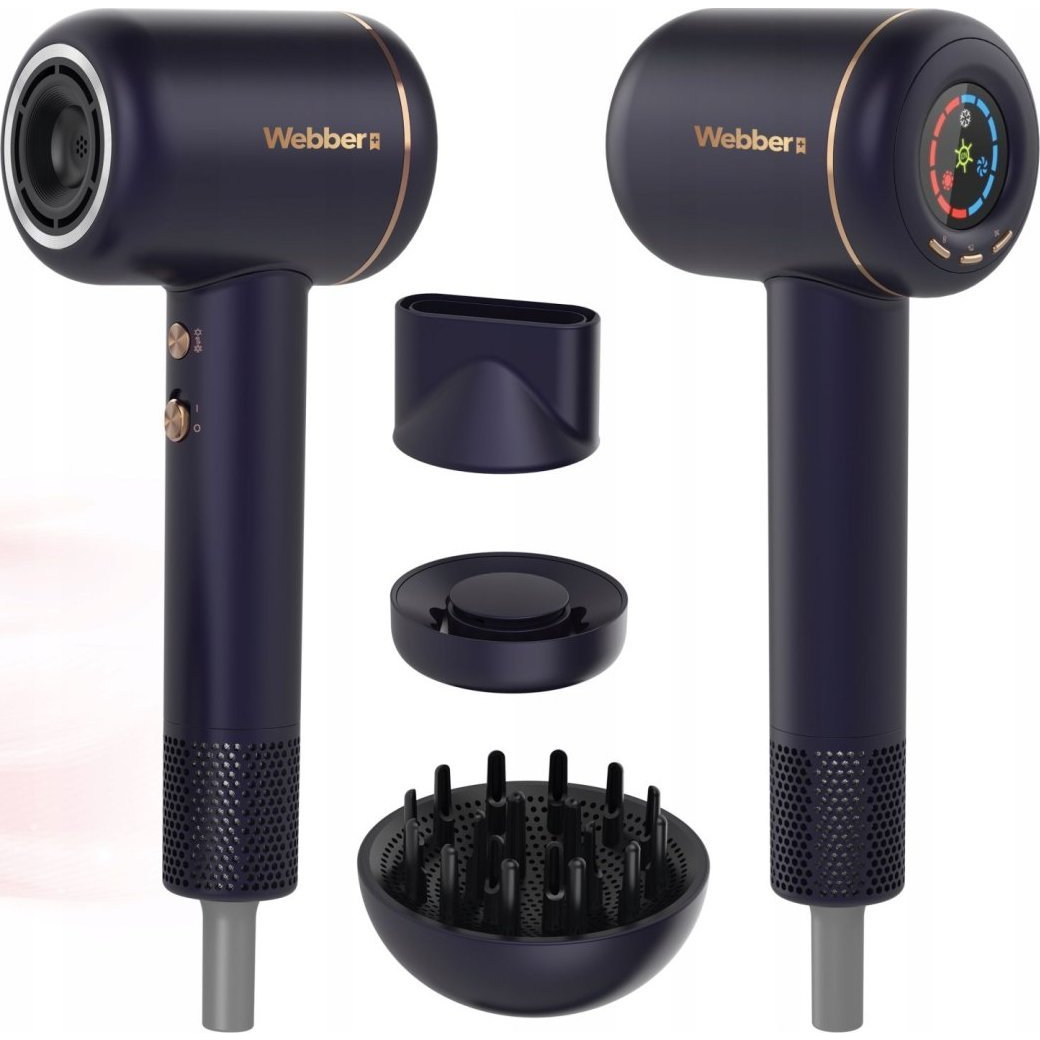 Webber Venta HD1698 3in1 Hajszárító 1600W Ionizálással (3672)