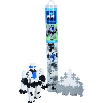 PLUS-PLUS Plus Plus: Robot hengerben, 100 db-os (4105) (4105)