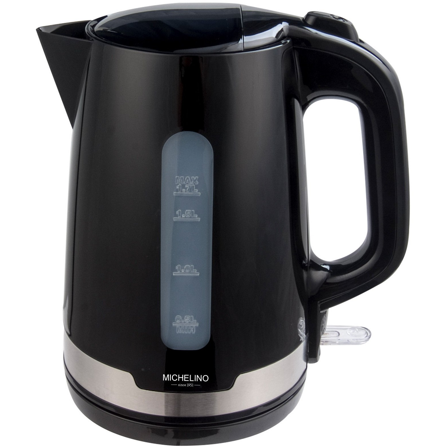 Catler Virdulys Michelino 74247 elektromos vízforraló 1.7L fekete/ezüst