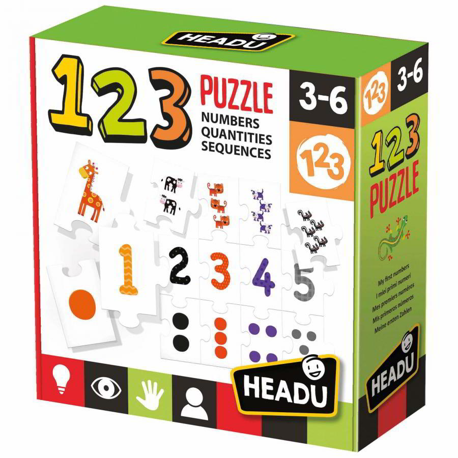 Headu: Logikai puzzle illesztőjáték - Számok (IT21093) (IT21093)