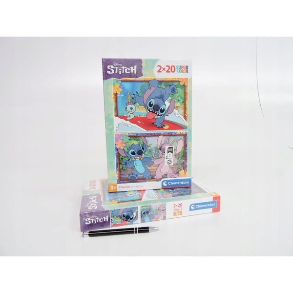 Clementoni Supercolor Disney Stitch Puzzle 20 pz Cartoni