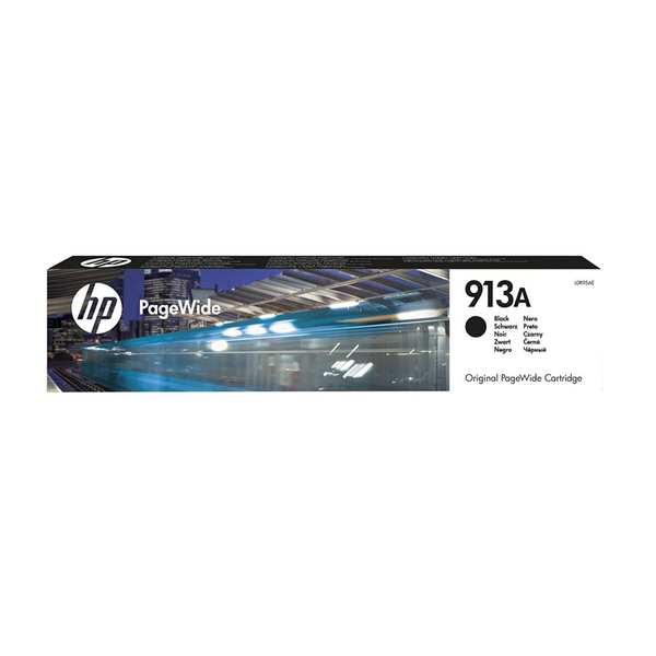 HP 913A Black Original PageWide Cartridge inkoustová náplň 1 kusů Standardní výtěžnost