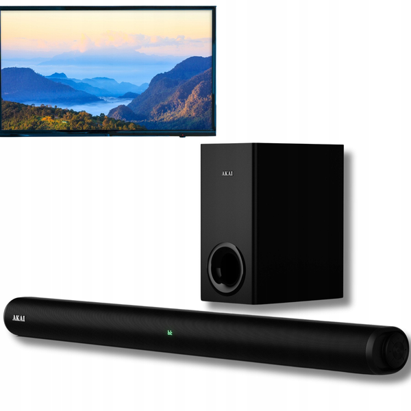 SOUNDBAR AKAI ASB-8WSW 2.1 150W bezprz subwoofer