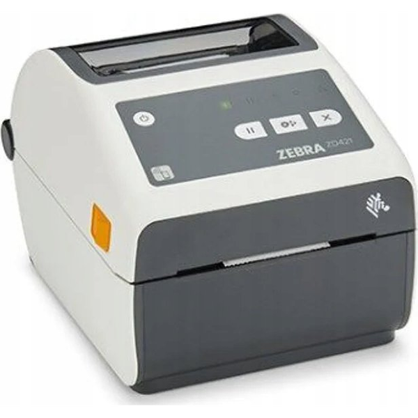 Zebra ZD421T stampante per etichette (CD) Trasferimento termico 203 x 203 DPI 102 mm/s Con cavo e senza cavo Collegamento ethernet LAN Bluetooth