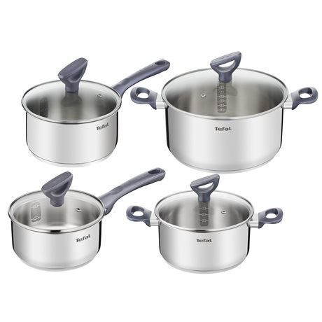 Sada hrnců Tefal Daily Cook Indukce Nerezová ocel 8 dílů