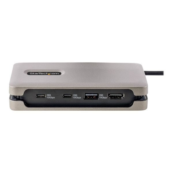 StarTech.com DKT31CH2CPD3 dockingstation Ledningsført USB 3.2 Gen 2 (3.1 Gen 2) Type-C Grå