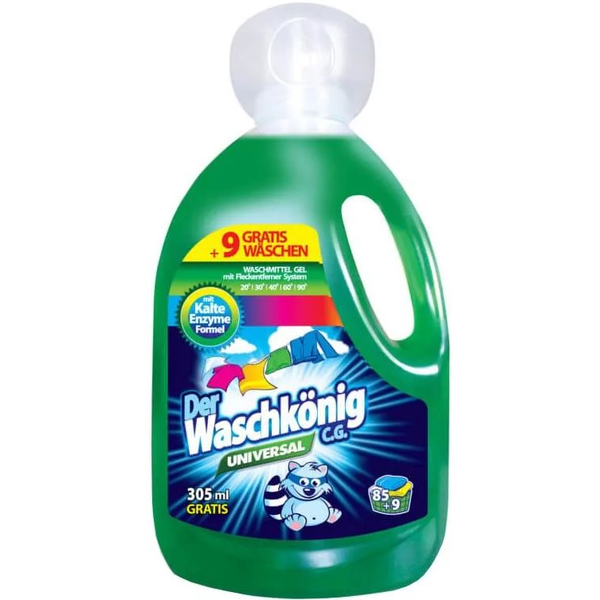 DER WASCHKÖNIG Univerzális mosógél 3,3 l (94 mosás)