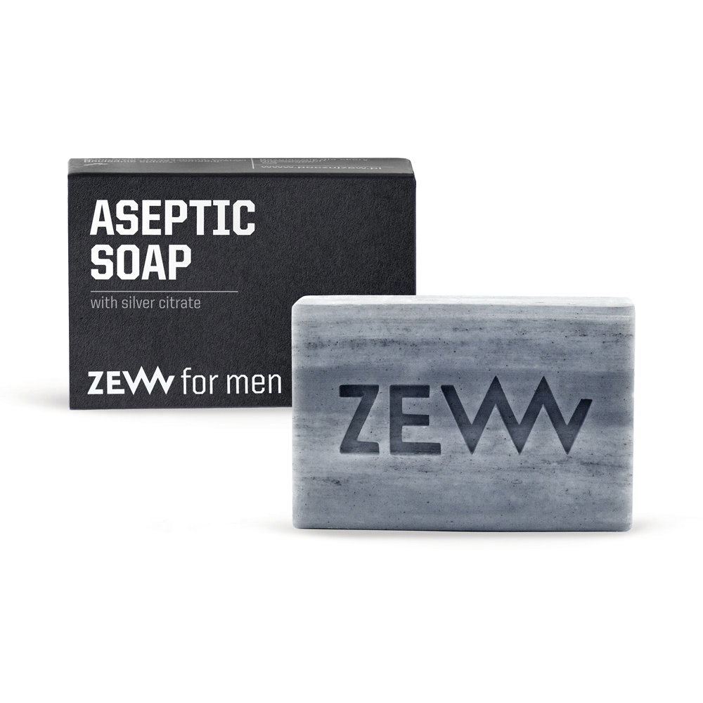 ZEW FOR MEN Aszeptikus, ezüsttel 85 g (5905683265508)