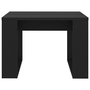 fekete szerelt fa kisasztal 50 x 50 x 35 cm