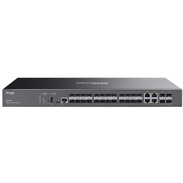 TP-Link SG5428XF netwerk-switch Managed L3 Zwart