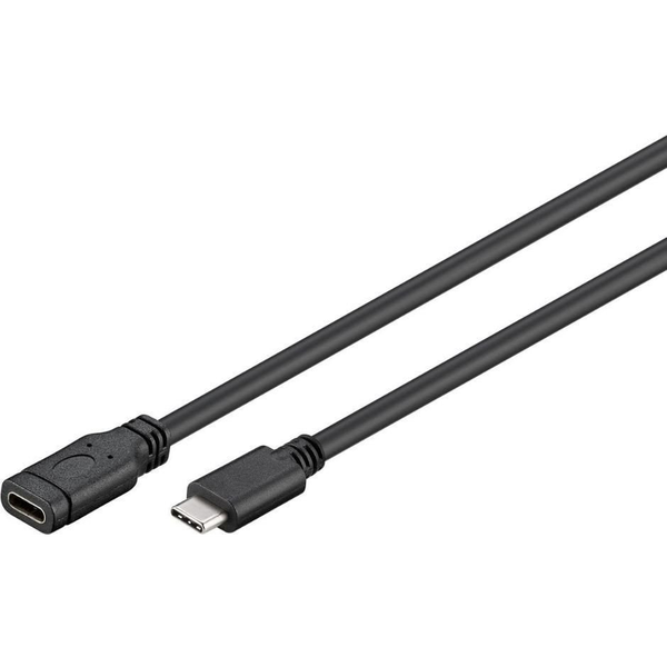Microconnect USB3.1CC05EX cavo USB USB 3.2 Gen 1 (3.1 Gen 1) 0,5 m USB C Nero