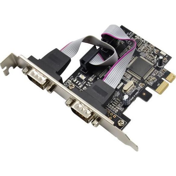 Microconnect MC-PCIE-MCS2S interfacekaart/-adapter Intern Serie