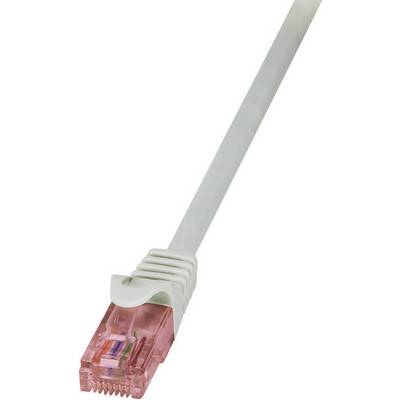 LogiLink Patchkabel RJ45 U/UTP Cat6  1.00m grau Primeline