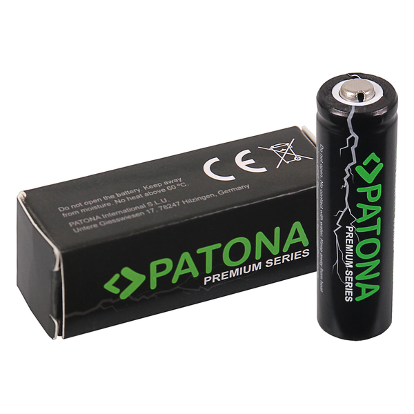 Patona PT6519 Prémium Újratölthető Li-Ion ceruzaelem 14500 800mAh 3,7V