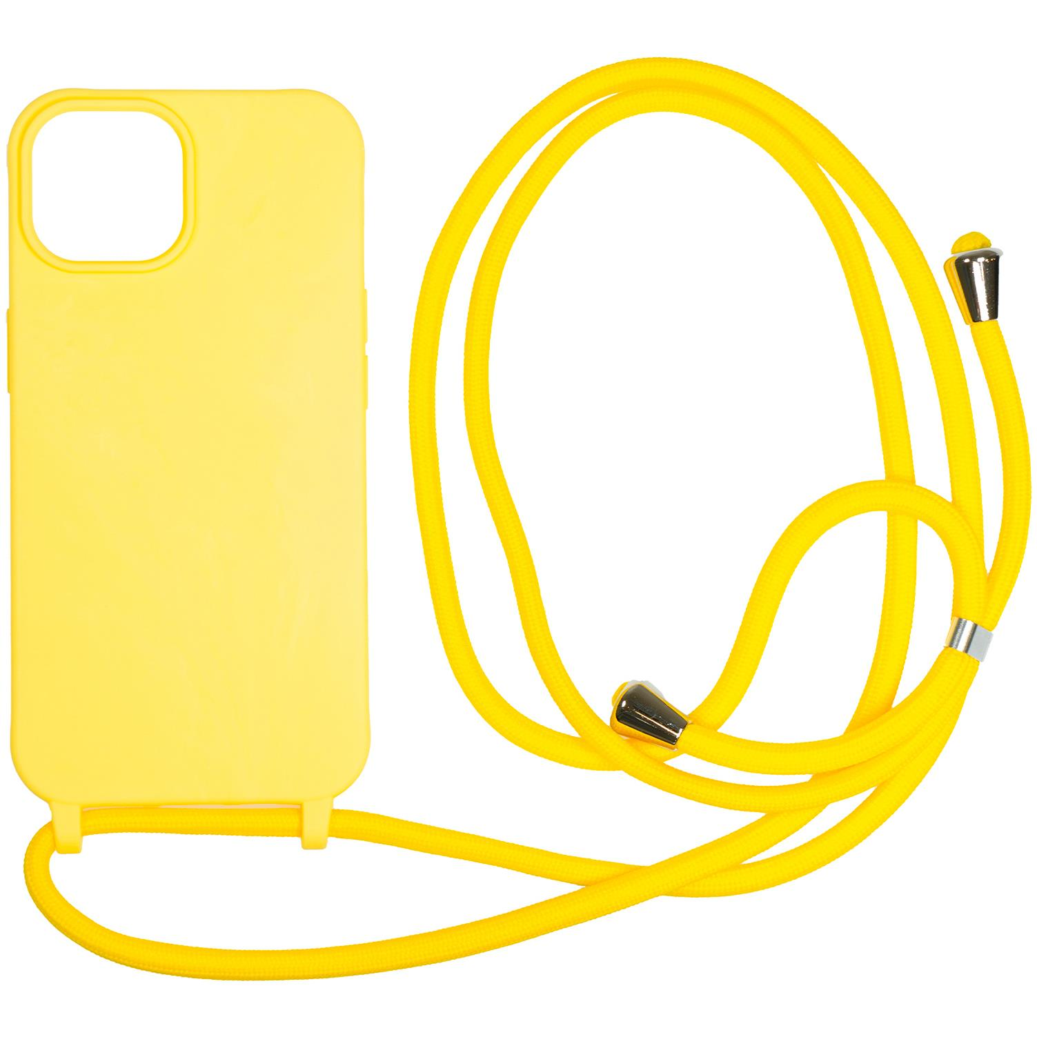 Mobile Origin Lanyard Case Yellow iPhone 15 tok (LYC-S-YLW-15)