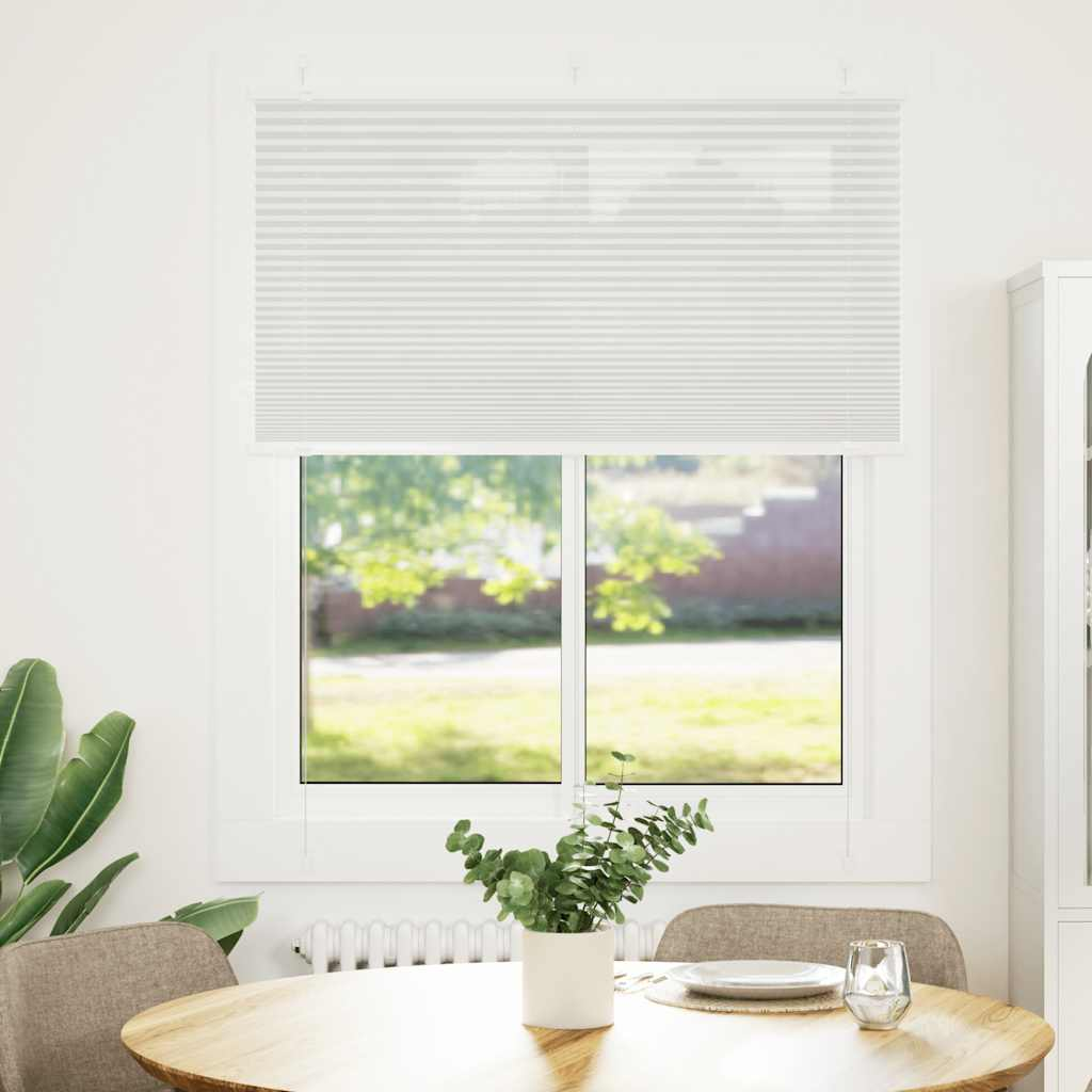 pliszírozott redőny világosszürke 105x150 cm Szövetszélesség (4015348)