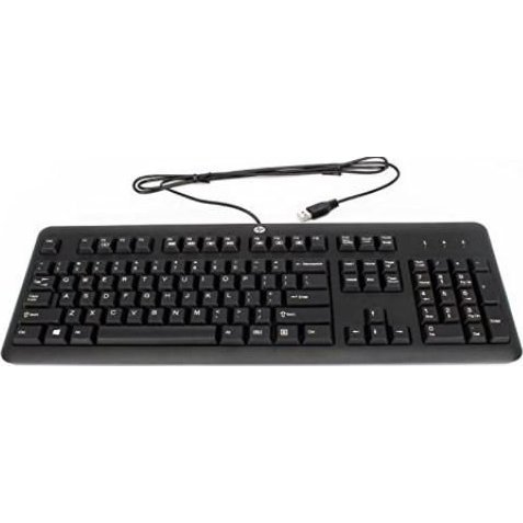 HP 672647-093 tastiera Universale USB Norvegese Nero